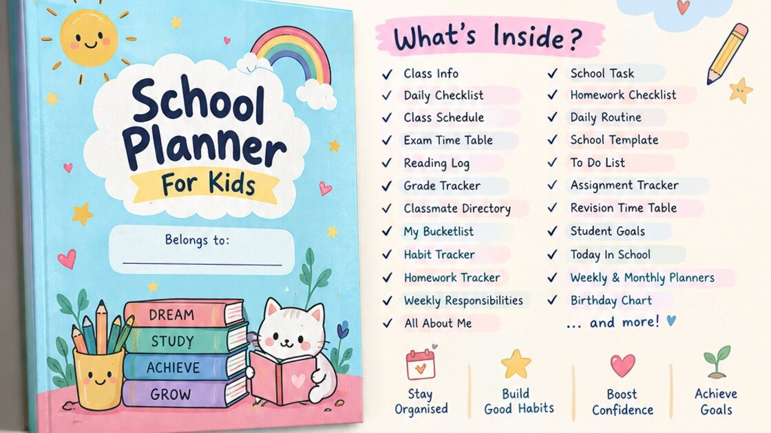 KidsSchool Planner — REESHAALINI RAVIE CHANDRAN | WAPP.MY Marketplace