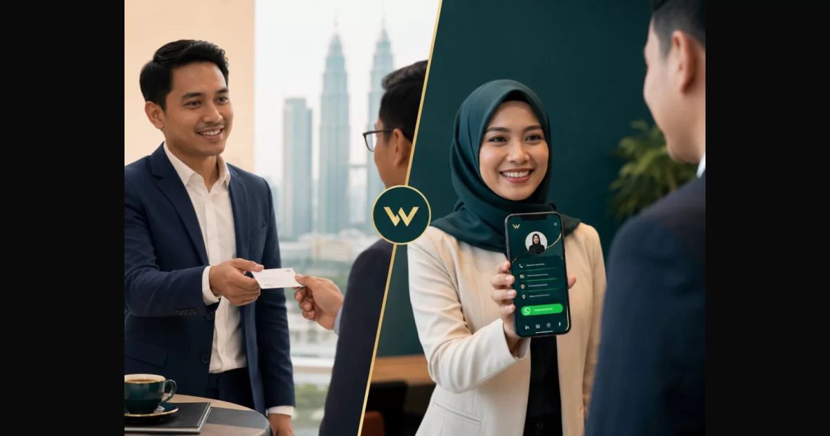 Digital Business Card vs Paper Card — Which is Better for Malaysian Professionals?